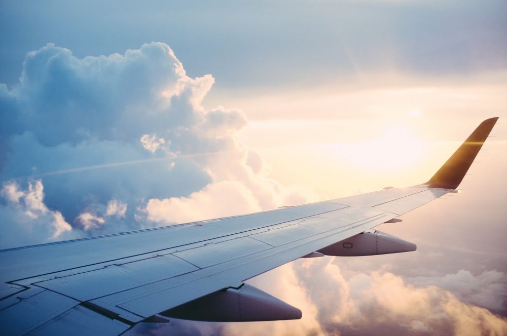 Llegada a un aeropuerto del Reino Unido